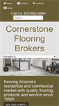 Mobile Screenshot of cornerstoneflooringbrokers.com